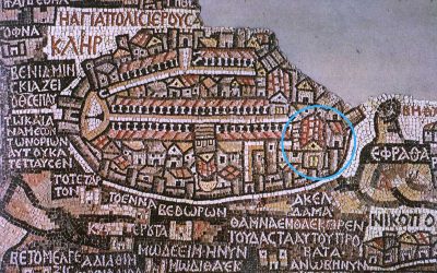 Is Jesus se laaste Pasga bo die graf van Dawid gevier?