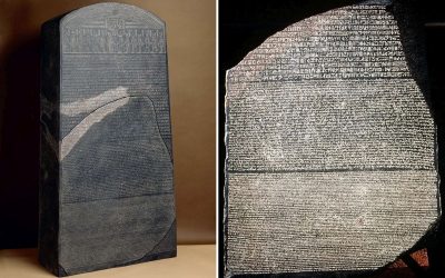 Rosettasteen help om hiërogliewe te ontsyfer