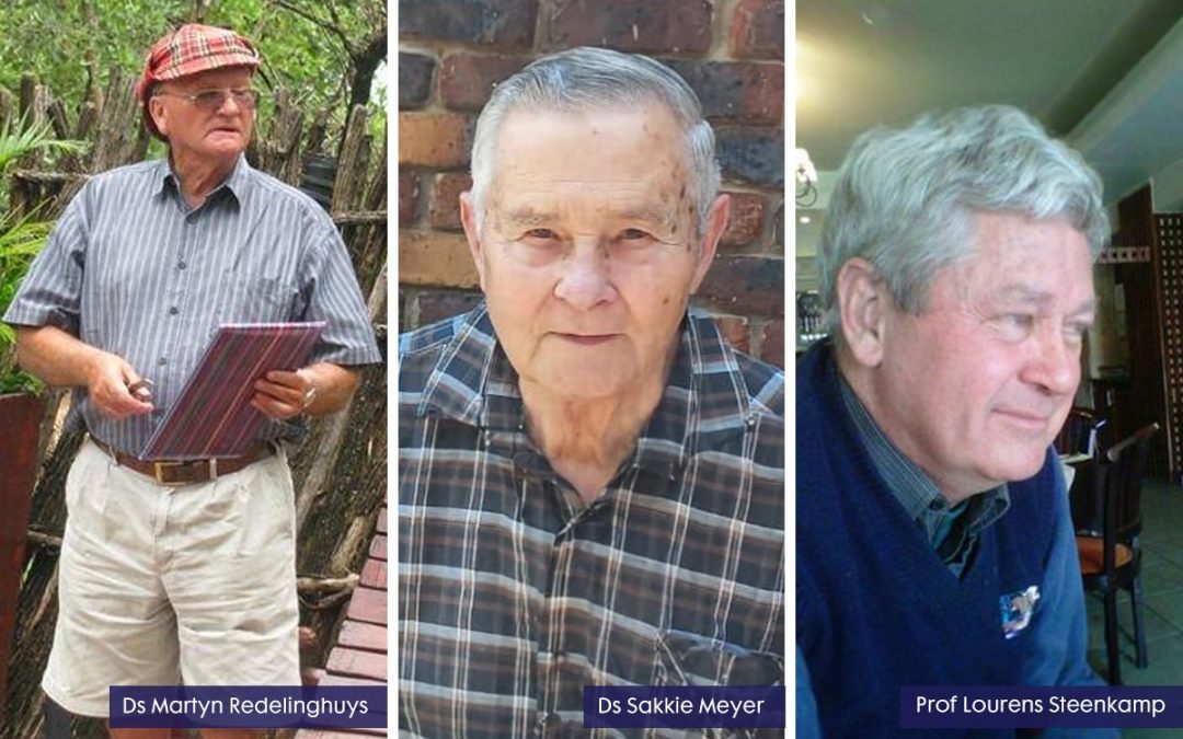 Drie emerituspredikante oorlede