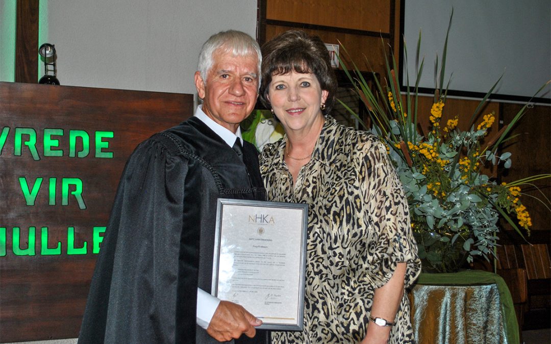 Ek en die Here op die pad na my roeping…